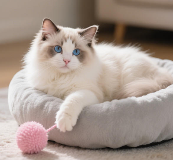 布偶猫​该怎样做美容