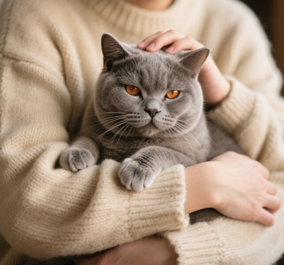 英国短毛猫​该怎样做美容